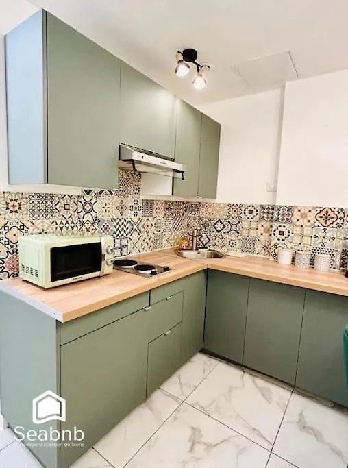 Charming Downtown - Ac - Wifi - Private Entrance Apartment Nice